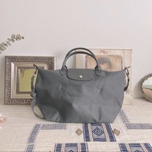 Longchamp le pliage neo gray